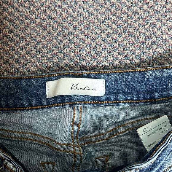 Kancan High Rise distressed Skinny 7/27 - Picture 3 of 4